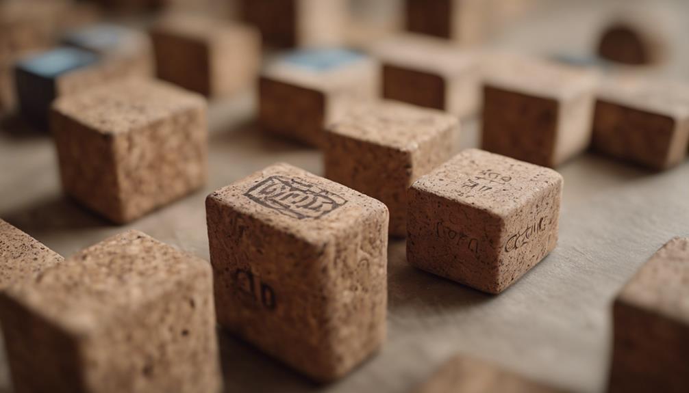 budget friendly cork block set