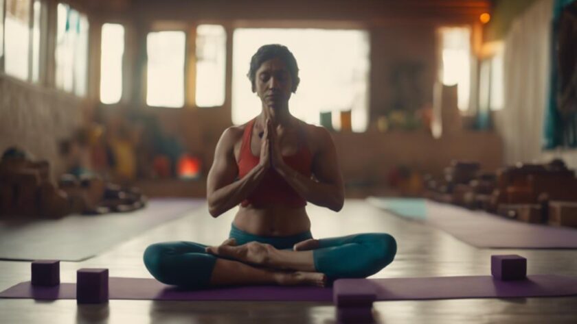 yoga posen mit unterst tzungstechniken
